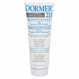 Dormer 211 Advanced Face & Hand Moisturizer Cream with Hyaluronic Acid